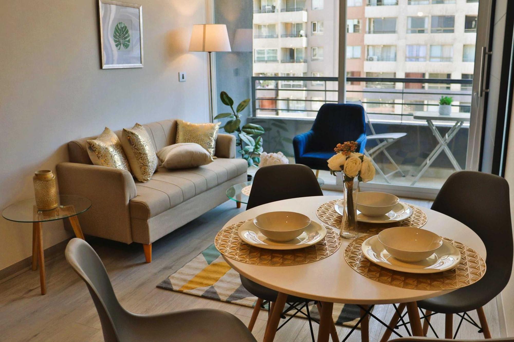 Hom I Confortable 1d1b 2pax Apartamento Santiago